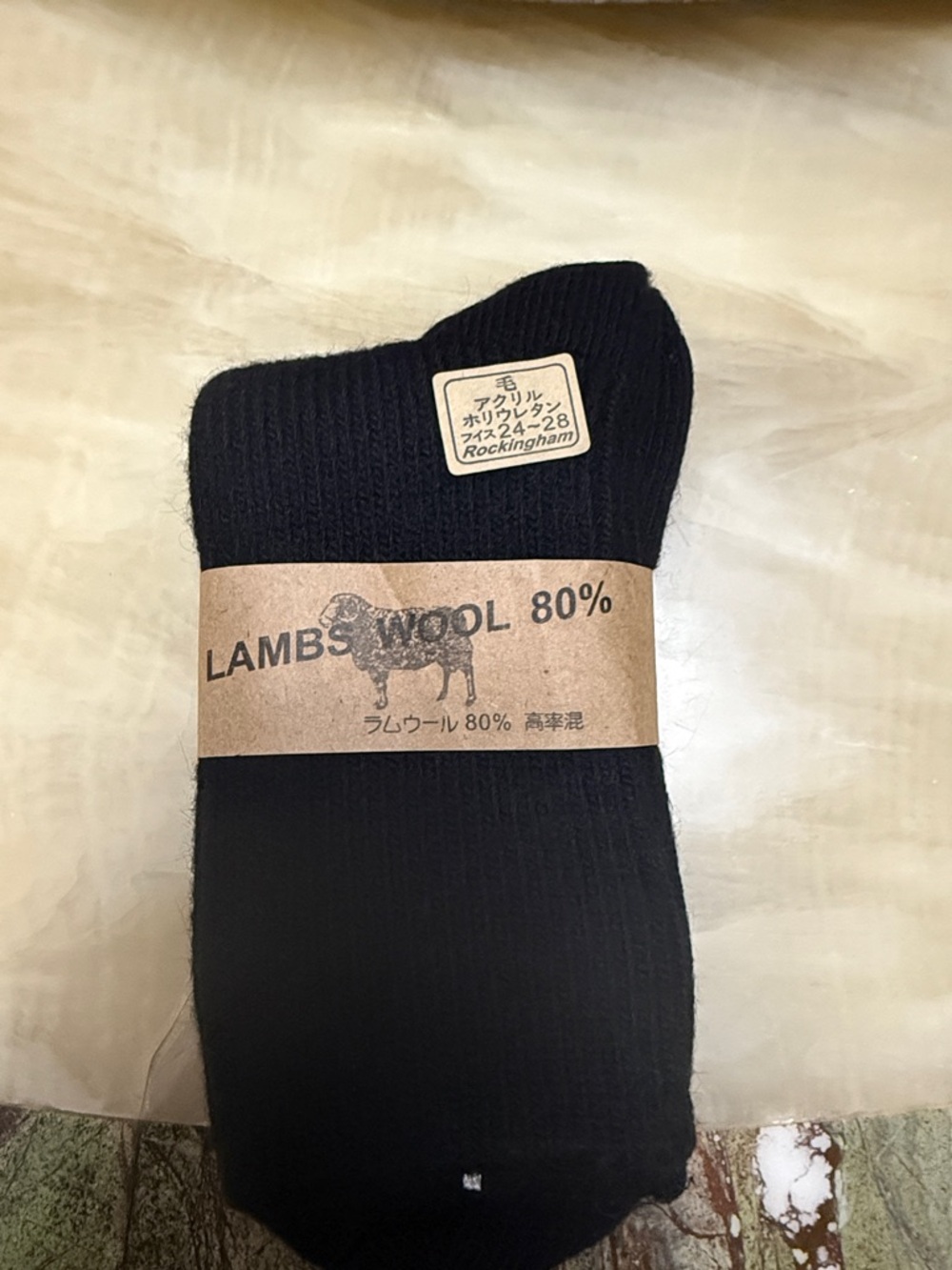 80% Black Men's Crew Socks